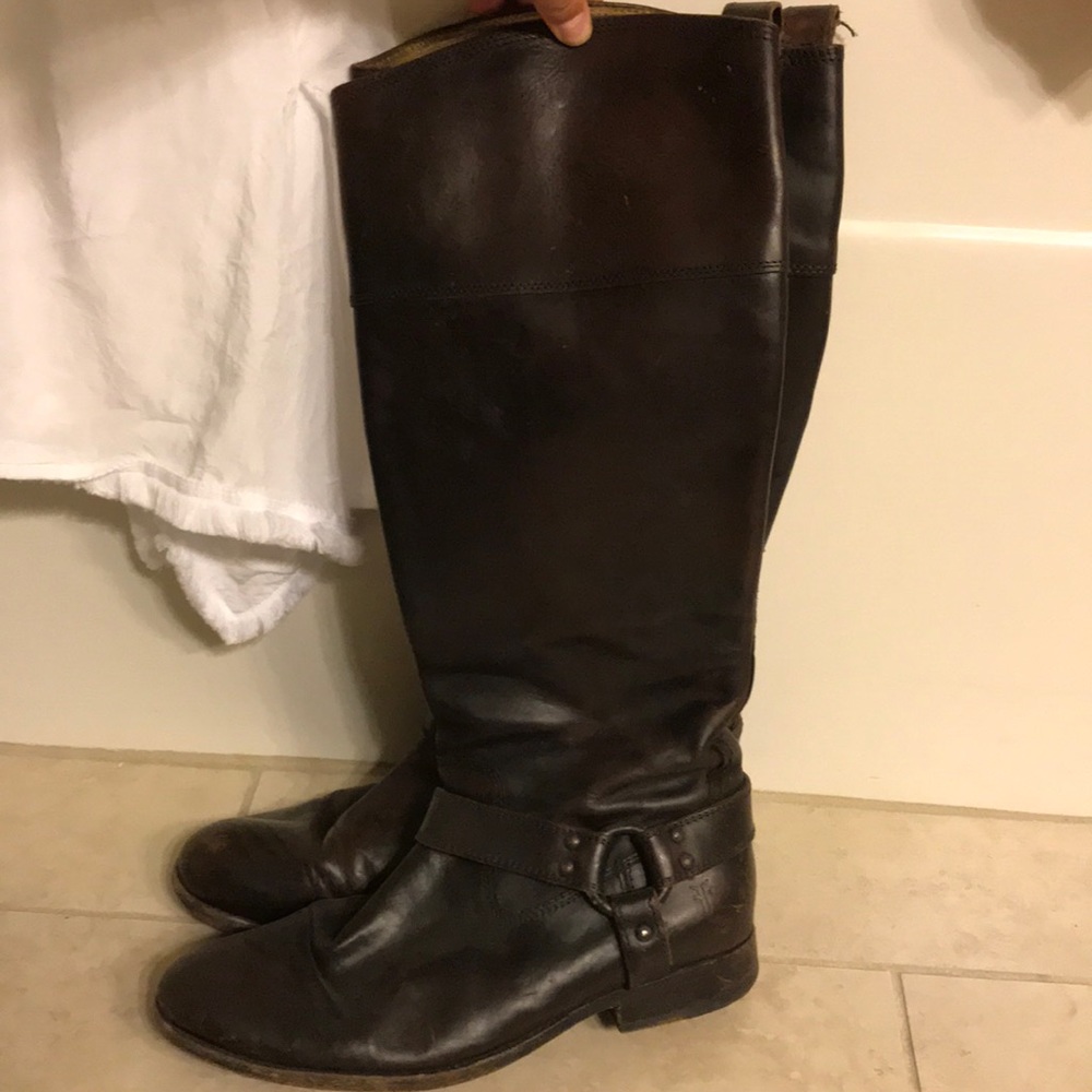 Brown Leather boots